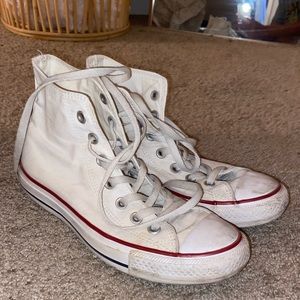 White high top converse